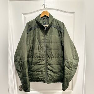 Made For Heroes The Force Full Men’s Full Zip Puffer Jacket Green, Size: XXL